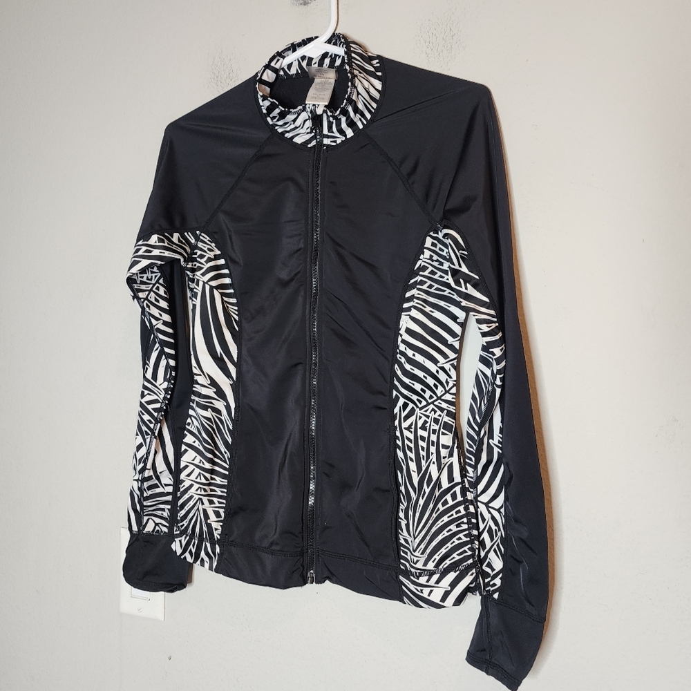 Tommy Bahama Black and White Zebra Coverup - Picture 16 of 16